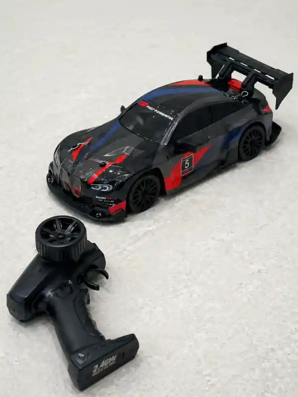 Black and Red RC Drift Car